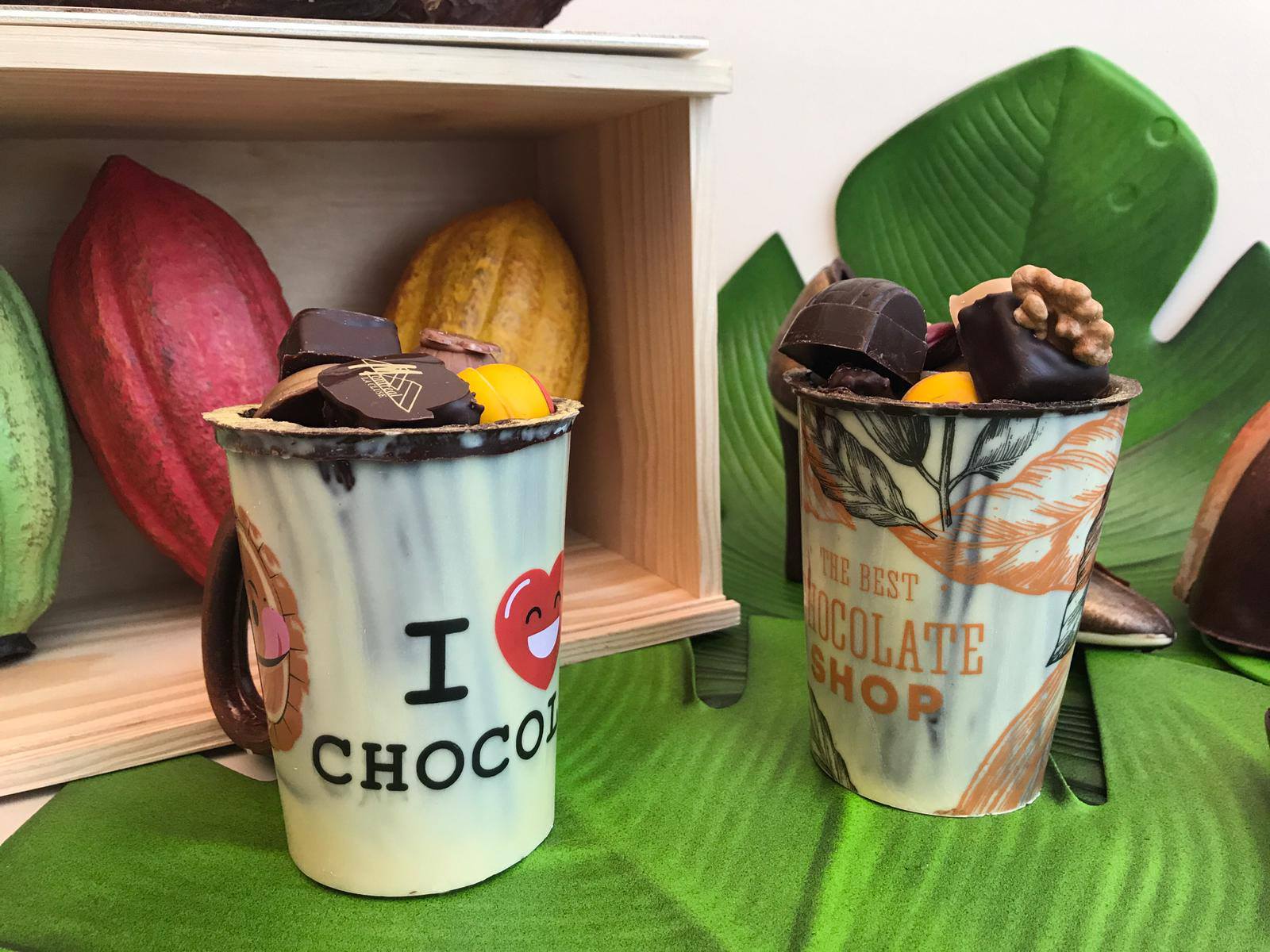 Création en chocolat artisanal